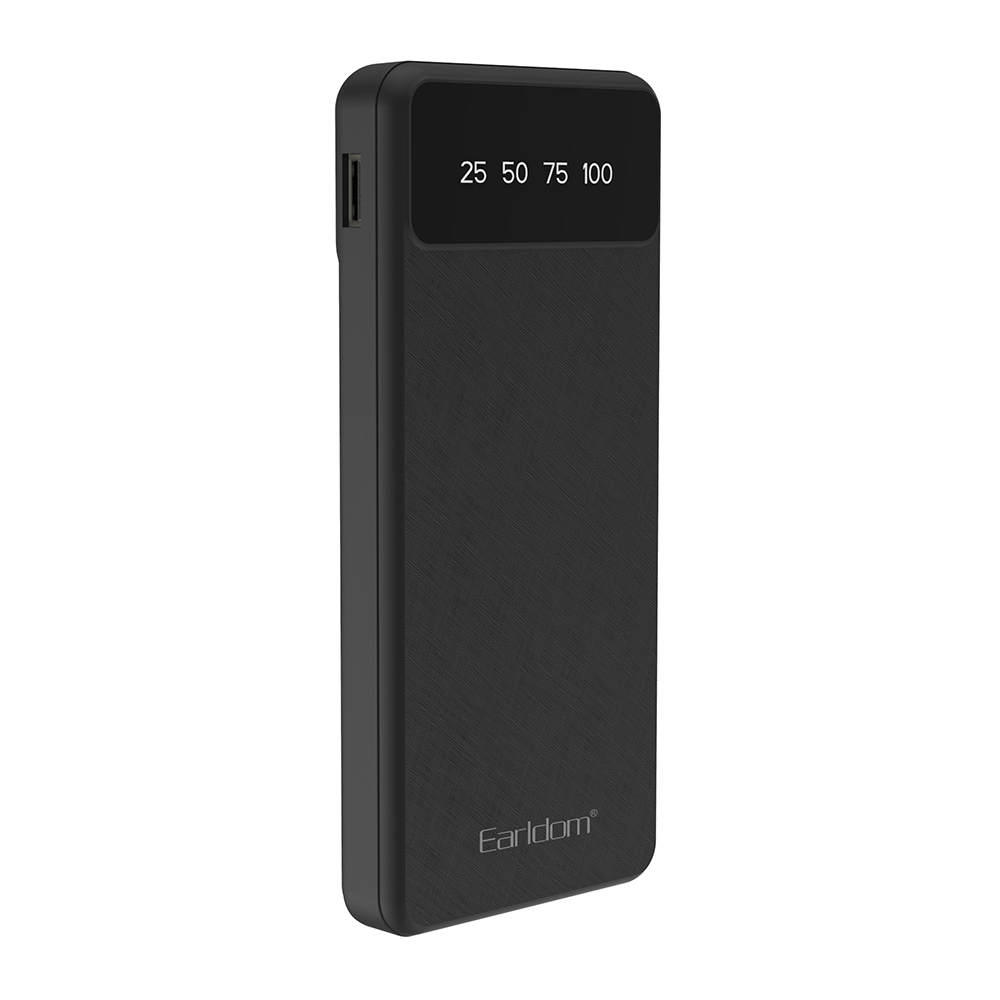 Earldom Power Bank 10000mAh Black